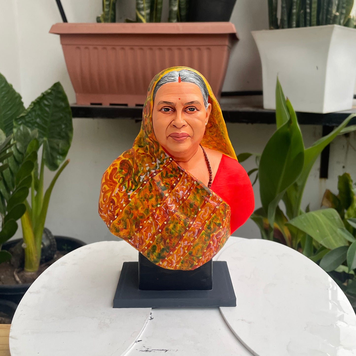 3d Miniature Single Half Bust - Best Birthday Gift For Mother