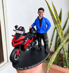 Custom Bike Rider 3D Miniature