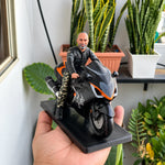 Custom Bike Rider 3D Miniature