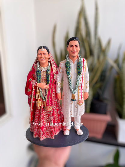 couple 3d statue