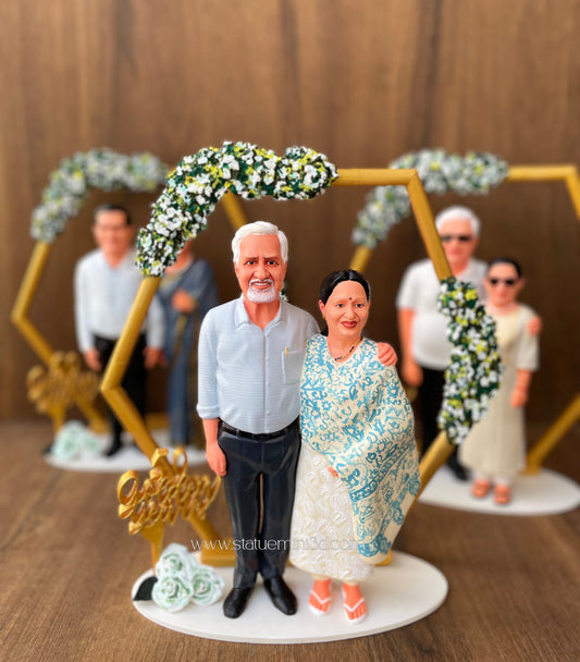 customised 50 th anniversary 3d miniature