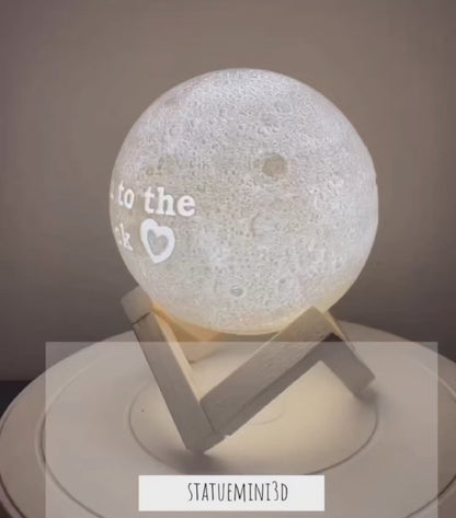 3D Moon Lamp