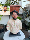 Custom 3D Half-Bust Miniature – A Heartfelt Gift for Grandma