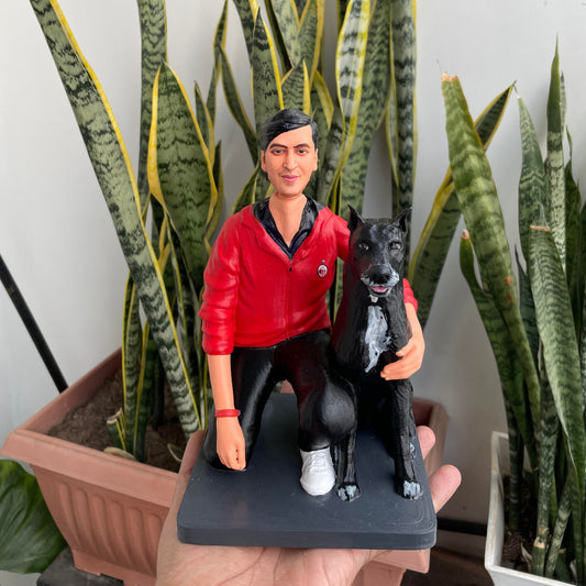 🐾With Dog” 3D Miniature – A Perfect Gift for Pet Lovers