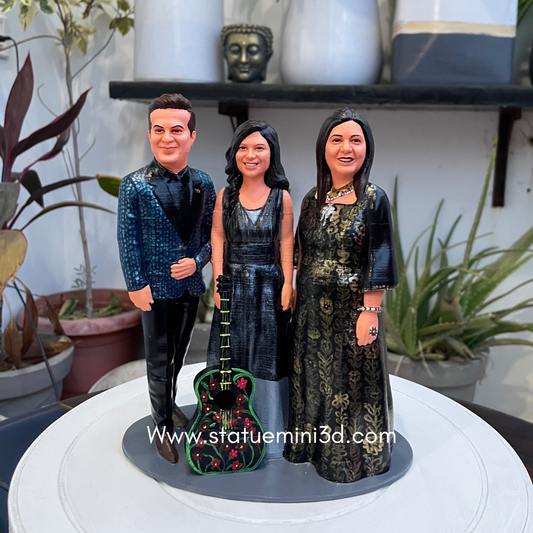 Family 3d Miniature
